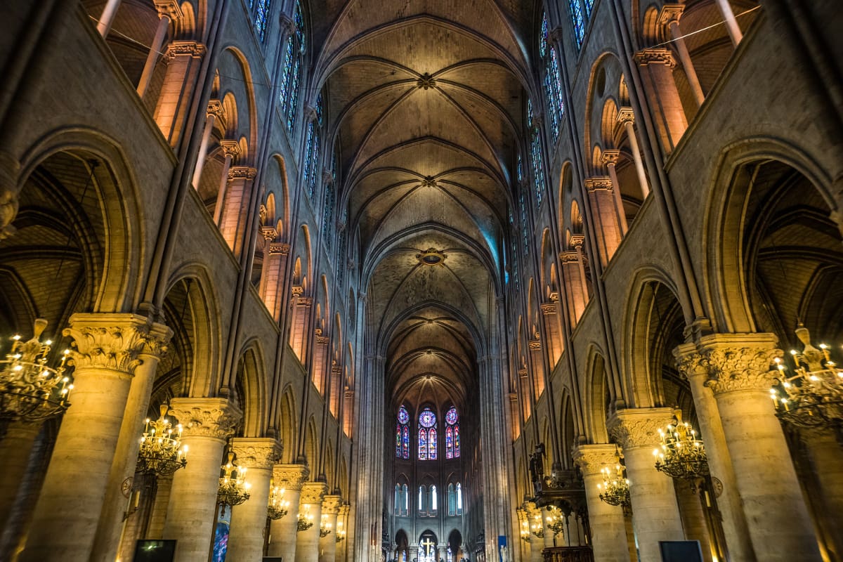 جاذبه‌های گردشگری کشور فرانسه - کلیسای نوتردام پاریس