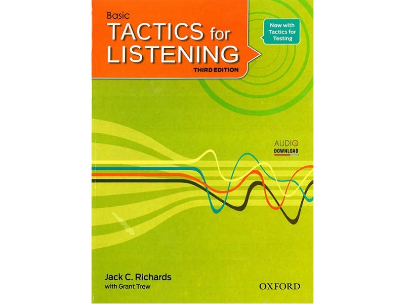 کتاب زبان انگلیسی Tactics for listening